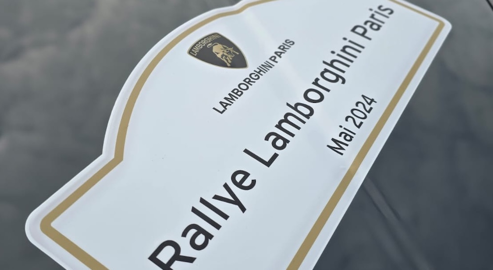 Rallye Lamborghini Paris - Mai 2024